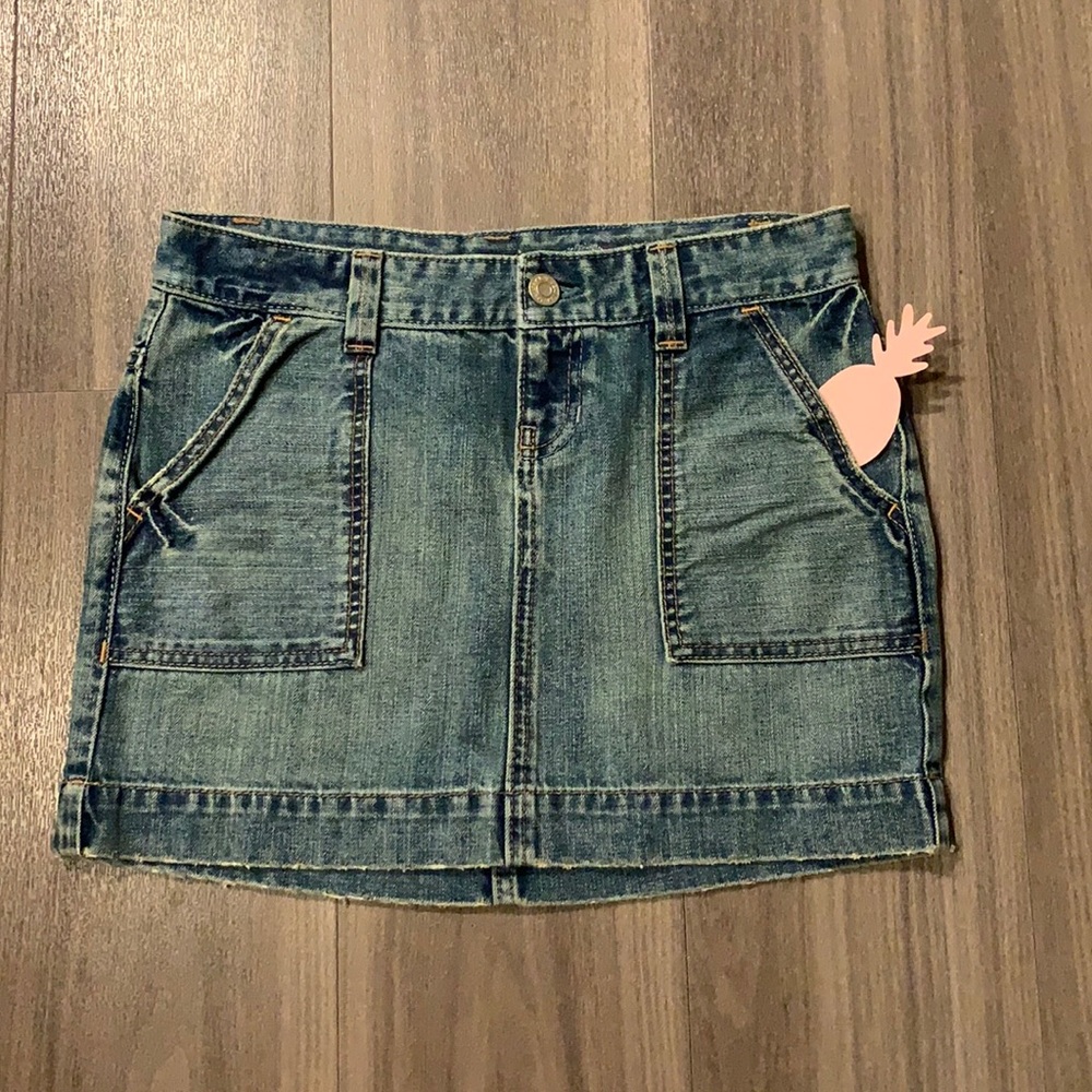 Gap Jeans Y2K Vintage Mini Skirt